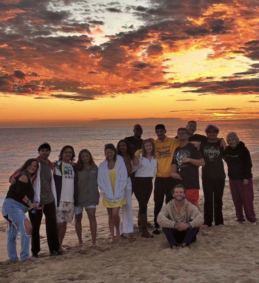 Sunset beach group